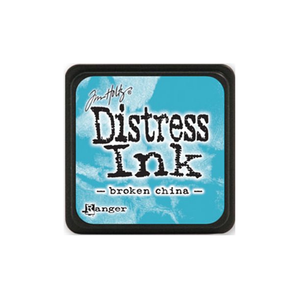 Stempelpude, Distress Ink MINI - vlg farver Broken china