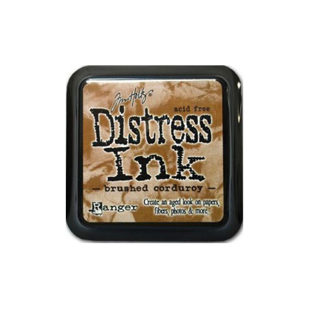 Stempelpude, Distress Ink MINI - vlg farver Brushed corduroy