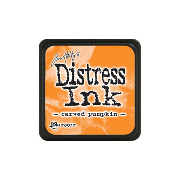 Stempelpude, Distress Ink MINI - vlg farver Carved pumpkin