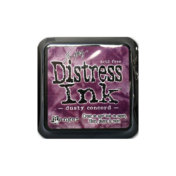 Stempelpude, Distress Ink MINI - vlg farver Dusty concord