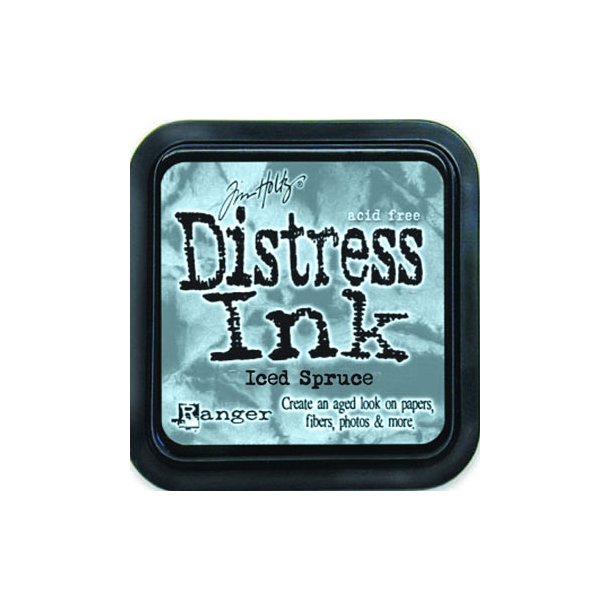 Stempelpude, Distress Ink MINI - vlg farver Iced spruce