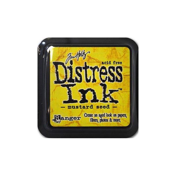 Stempelpude, Distress Ink MINI - vlg farver Mustard seed