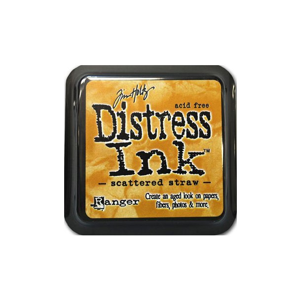 Stempelpude, Distress Ink MINI - vlg farver Scattered straw