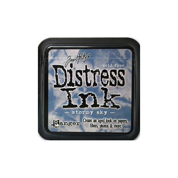 Stempelpude, Distress Ink MINI - vlg farver Stormy sky