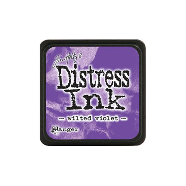 Stempelpude, Distress Ink MINI - vlg farver Wilted violet