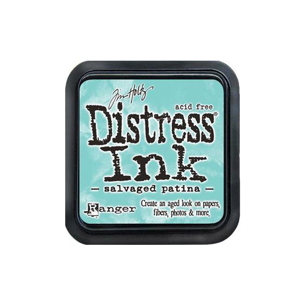 Stempelpude, Distress Ink - vlg farver Salvaged patina