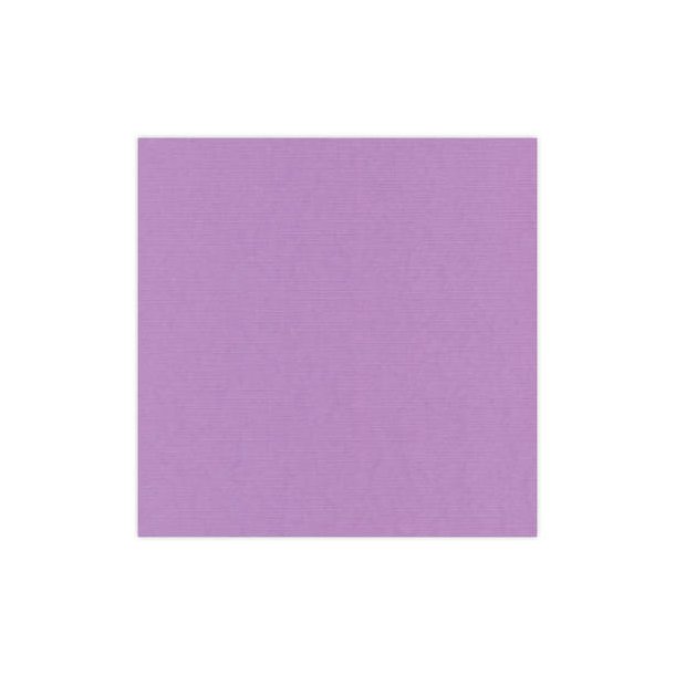 Card Deco - Linen Karton, 30,5x30,5 cm, 240g/m2 - vlg farver 17_Lys lilla