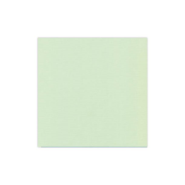 Card Deco - Linen Karton, 30,5x30,5 cm, 240g/m2 - vlg farver 19_Pastel gr&oslash;n