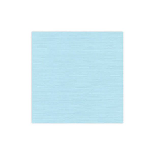 Card Deco - Linen Karton, 30,5x30,5 cm, 240g/m2 - vlg farver 27_Baby lysebl&aring;