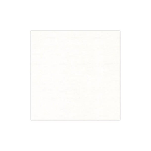 Card Deco - Linen Karton A4, 250g, knkket hvid/creme