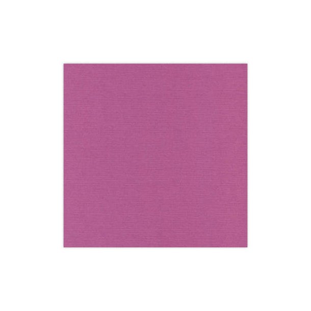 Card Deco - Linen Karton, 30,5x30,5 cm, 240g/m2 - vlg farver 38_Aubergine