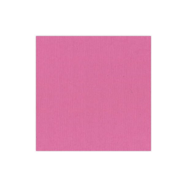 Card Deco - Linen Karton, 30,5x30,5 cm, 240g/m2 - vlg farver 49_Pink