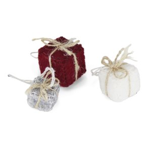 Gry & Sif - Jul; filtede gaver til oph�ng, s�t af 3 stk.