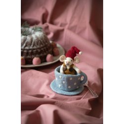 Gry &amp; Sif - Jul; filtet mus i bl� kop