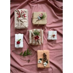 Gry &amp; Sif - Mini gren med r�de b�r, 1 stk.