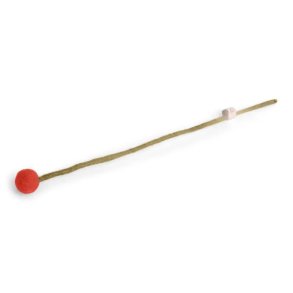 Gry & Sif - Filtet kugle-blomst, �2cm, orange, 1 stk.