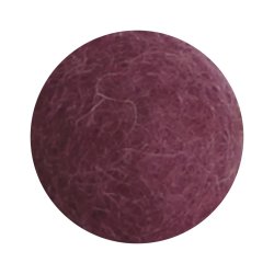 Gry &amp; Sif - Filtet kugle-blomst, �2cm, vinr�d, 1 stk.