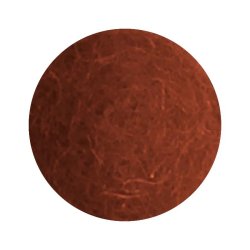 Gry &amp; Sif - Filtet kugle-blomst, �3cm, orange-brun, 1 stk.