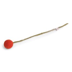 Gry &amp; Sif - Filtet kugle-blomst, �3cm, varm orange, 1 stk.