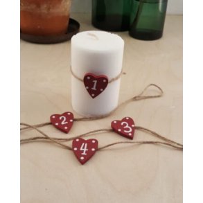 Advents-tal p snor fra Madleys, hjerter