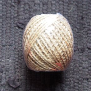 Jutesnor, naturfarvet, 1mmx30m