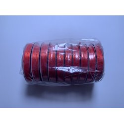 Satinb�nd 3mm, 10 m pr. rulle, JULER�D