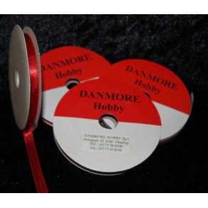 Satinbnd 3mm, 10 m pr. rulle, JULERD