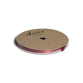Satinbnd 3mm, ca. 10 m pr. rulle, BORDEAUX
