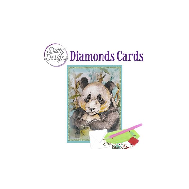 Diamonds Cards, sd pandabjrn, A6 str.