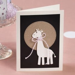 Dies/skre stencils; Stor og lille giraf