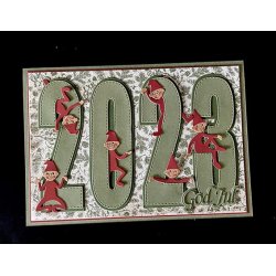 Dies/skre stencils, By Lene's BLD1617, Stor kravlenisse #1