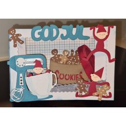 Dies/skre stencils, By Lene's BLD1617, Stor kravlenisse #1