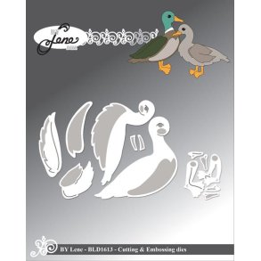 Die/skre stencils, By Lene's BLD1613, Grnder/nder