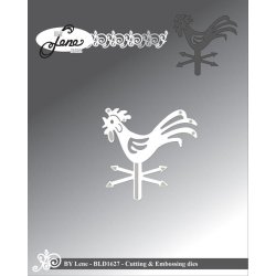 Dies/skre stencils, By Lene's BLD1627, Vejrhane