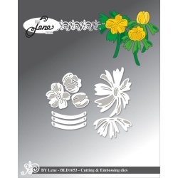 Dies/skre stencils, By Lene's BLD1653, Erantis