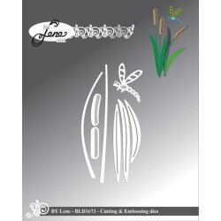 Dies/skre stencils, By Lene's BLD1673, Dunhammere