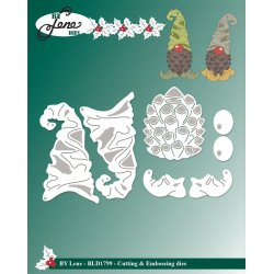 Dies/skre stencils, By Lene's BLD1799, Koglenisser