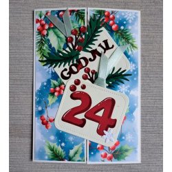 Dies/sk�re stencils, By Lene's BLD1884, Tal og gavem�rke med juletilbeh�r