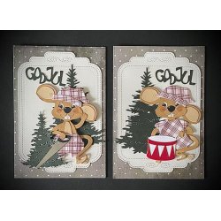 Dies/sk�re stencils, By Lene's BLD1894, "Elegante rammer"