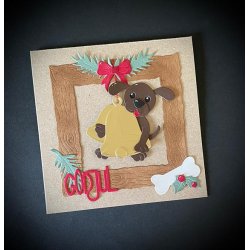 Dies/sk�re stencils, By Lene's BLD1877, Tr�ramme, God jul &amp; julepynt