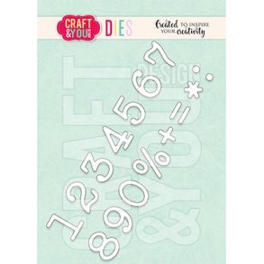 Dies/skre stencils fra Craft&You, CW166 