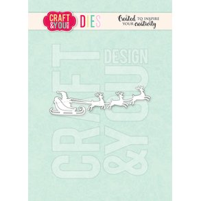 Dies/skre stencils fra Craft&You, CW371 