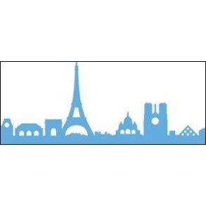 Die/skre stencil, Marianne Design LR0368, Skylinje Paris