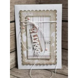 Dies, Simple&Basic, SBD258, ord m/je til ophng; tillykke, hurra, fdselsdag, indbydelse 