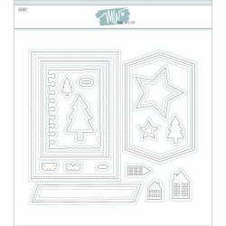 Dies/skre stencils, Sketches 2, Made With Love 63402