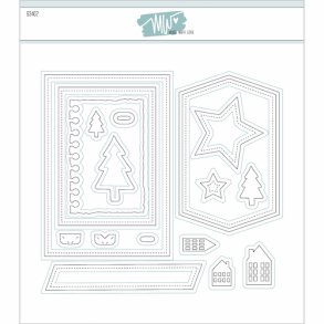 Dies/skre stencils, Sketches 2, Made With Love 63402