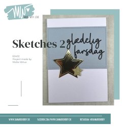 Dies/skre stencils, Sketches 2, Made With Love 63402