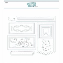 Dies/skre stencils, Sketches 3, Made With Love 63403