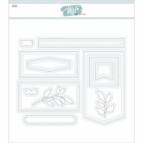 Dies/skre stencils, Sketches 3, Made With Love 63403