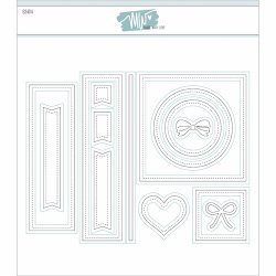 Dies/skre stencils, Sketches 4, Made With Love 63404